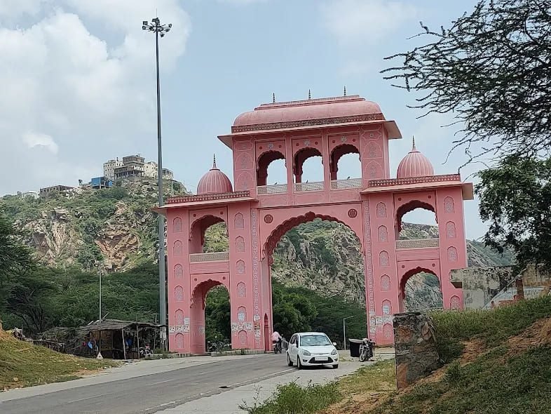 Veer Hanuman Mandir Samod Jaipur Rajasthan