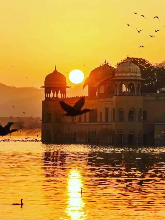 jal mahal jaipur sunrise images