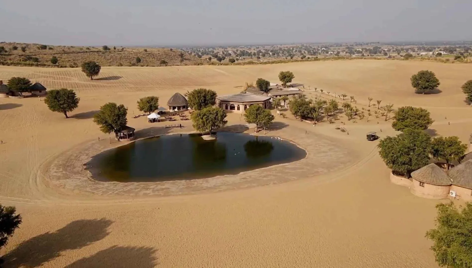 Khimsar Sand Dunes Village Nagaur In Hindi