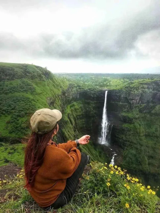 Malshej Ghat Highest Waterfall Kalu Waterfall In Hindi