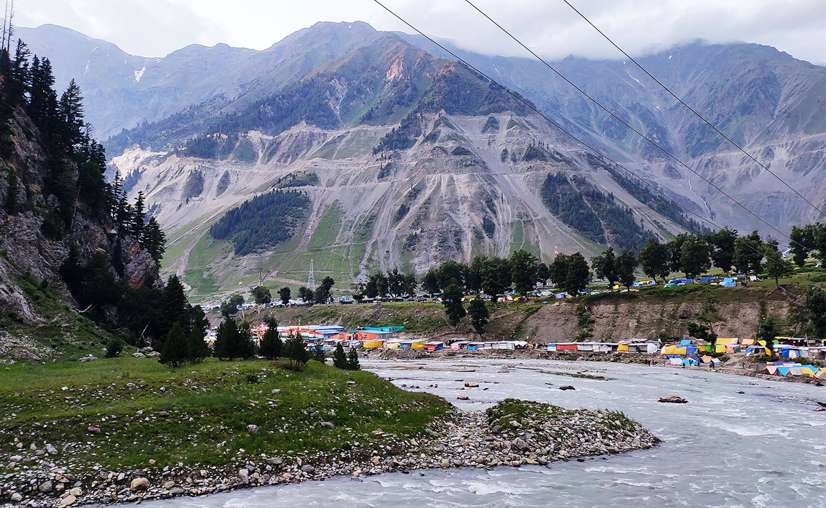 Baltal valley Kashmir in Hindi  - बालटाल घाटी कश्मीर