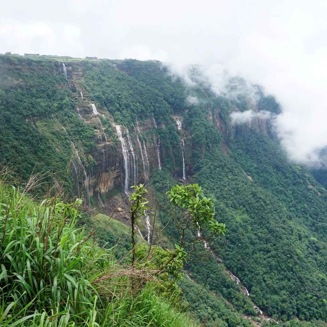 Seven Sisters Waterfall Cherrapunji Photos 3