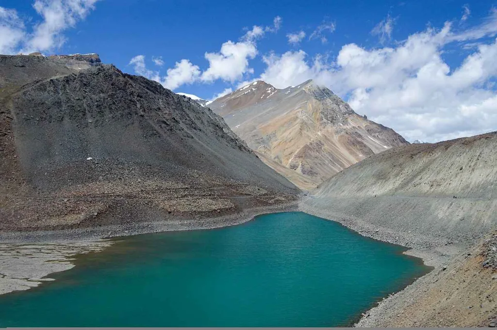 Suraj Tal lake in Hindi