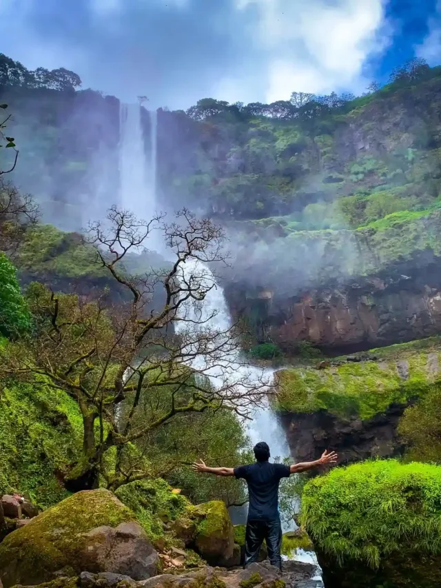 Best Travel Web Stories Bhambawali Vajrai Falls in Maharashtra is the highest waterfall in India.
