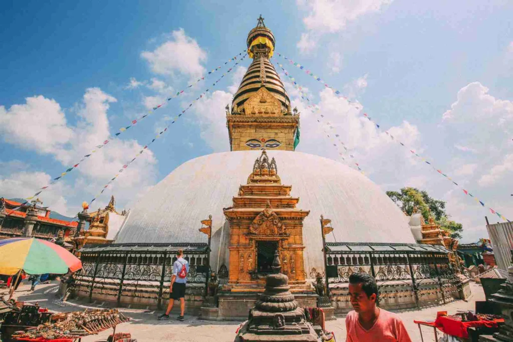 Swayambhunath Nepal in Hindi 