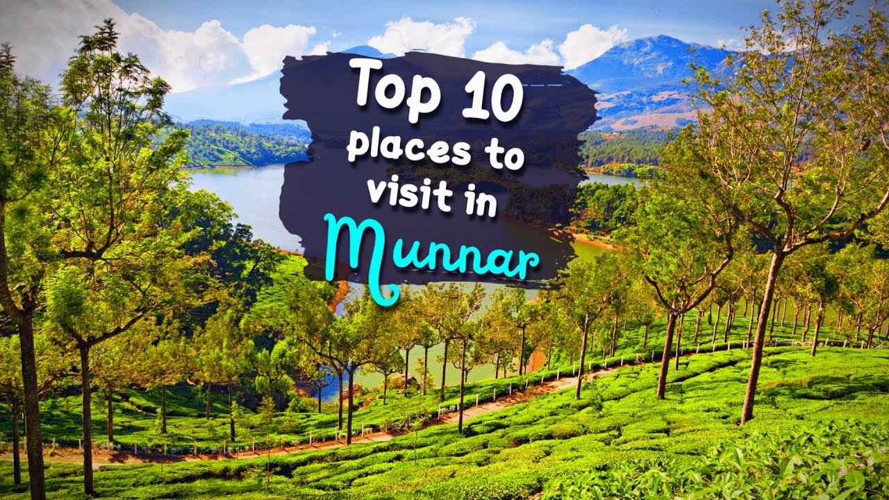 Top 10 Tourist Places In Munnar In Hindi