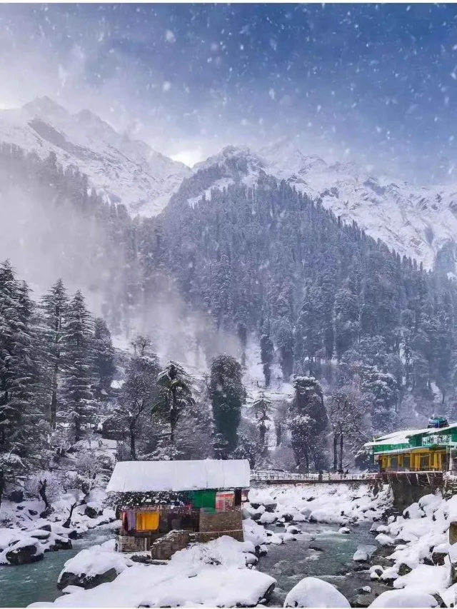 शिमला – मनाली में शुरू हुई भारी बर्फबारी, देखे जन्नत से भी खूबसूरत तस्वीरें